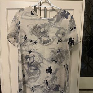 Aritzia Wilfred Silk Blouse Tee